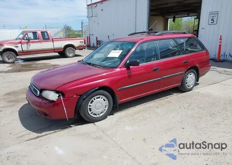 1997 Subaru Legacy L/Postal Right-Hand Drive z USA, uszkodzony, nr VIN 4S3BK4356V6304049
